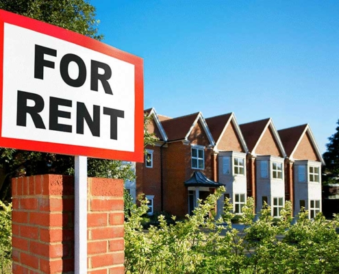For Rent sign