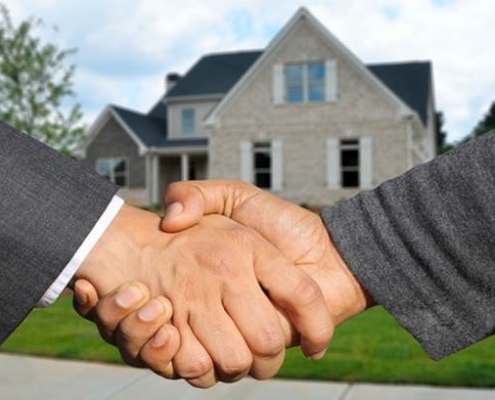 home purchase handshake